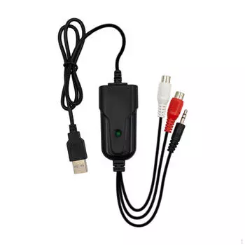 Устройство для видеозахвата USB 2.0, конвертер кассет в MP3 Premium для Win 7/10/11