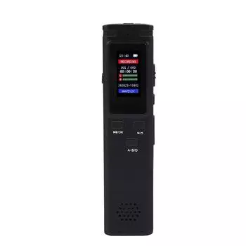 Устройство записи звука Портативный HD 8G Smart Noise Reduction Цифровой диктофон с голосовым управлением