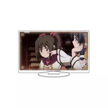 Utawarerumono The Two White Emperors 05 Nekone Atui Character Acrylic Figure & [Scene Illustration]