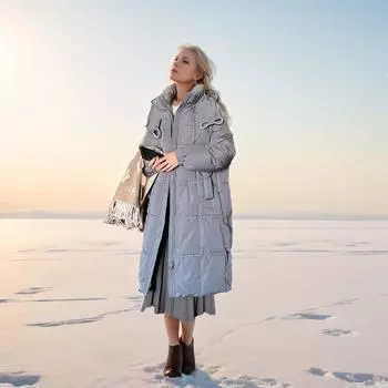 - утепленная женская одежда, длинные модели, новая модная женская куртка высокого класса с капюшоном, утолщенная, свободная, теплая, на хлопковой подкладке M