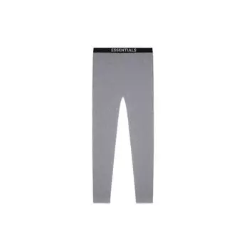 Утепленные брюки Fear of God Essentials на флисовой подкладке с эластичной резинкой на талии и карманами в боковых швах Низ унисекс Темно-серый FOG-FW20-178 M
