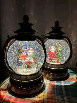 UTOPIA Light Lamp Toy Camping Lantern Фигурка Украшение Милый Интерьерный Светильник (Дед Мороз)