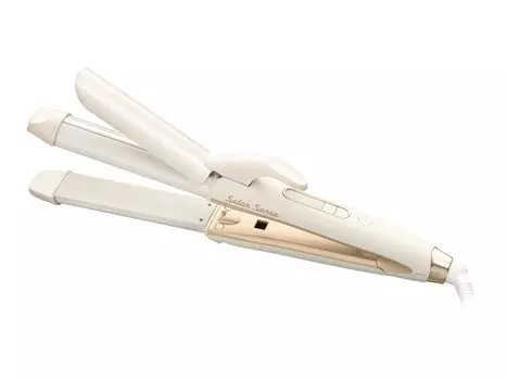 Утюжок для волос Koizumi 2WAY Straight Curl 30 мм Salon Sense 300 Silky Moist Overseas Совместимость с Ivory & KHR-7530/C