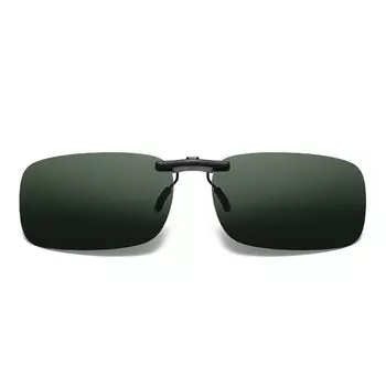 UV400 Day Night Vision Goggle Clip Polarized Lens Clip-on Sunglasses Myopia Glasses Clip Travel S