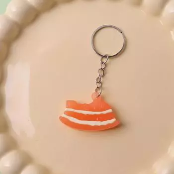 Uv Light Sensitive Color Changing Roast Duck Keychain Charms Animals Fish Pig Chicken Key Chain Car Key Ring Bag Hanging Pendant