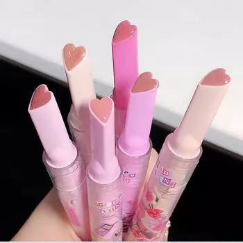 Увлажняющая губная помада Sweet Heart, цветочное желе, водный блеск для губ, прозрачный легкий увлажняющий питательный оттенок для губ, антипригарная чашка, косметика