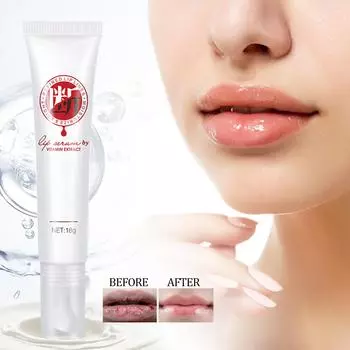 Увлажняющая сыворотка для губ E Nourishing Serum Lip Moisturizing Lip Balm To Lighting Lip Liners Lips.1шт. One Size белый