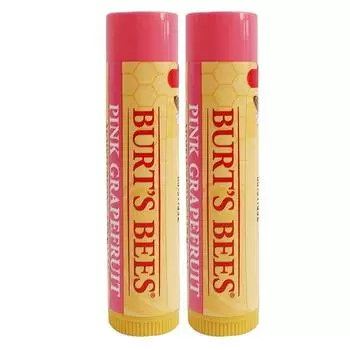 Увлажняющий бальзам для губ Burt s Bees x2, выберите 1, розовый грейпфрут, 4,25 г, 2 шт.