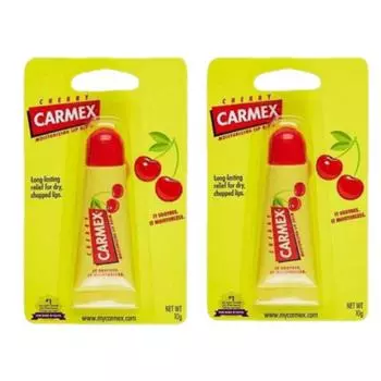 Увлажняющий бальзам для губ Carmex, тюбик, 10 г, 2 шт.