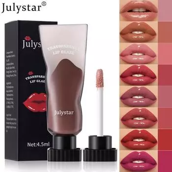 Увлажняющий блеск для губ Mouth Red Lip Glaze Mirror Water Light Стойкий легкий цвет 4.5ml