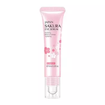 Увлажняющий крем для глаз Cherry Blossom Eye Essence осветляет и разглаживает 15ml