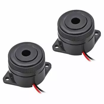 uxcell Active Electronic Buzzer DC 12V Alarm Sounder Continuous 90dB Beep Speaker 2 Pieces