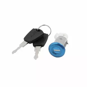 uxcell Motorcycle Seat Lock Cylinder Security Sit Seat Lock with 2 Keys Set for Motorcycles Scooters