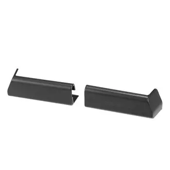 uxcell Rain Diverter Rain Gutter Hard Top ABS Rain Deflector for Jeep Wrangler JLU