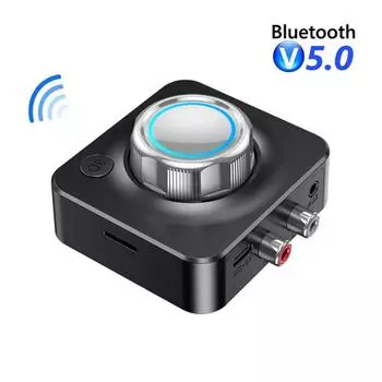 V5.0 Аудио Адаптер 3D Стерео Музыка Беспроводной Адаптер TF Карта MP3 Плеер