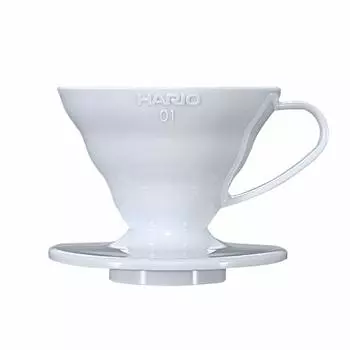 V60 прозрачная капельница 01 белая