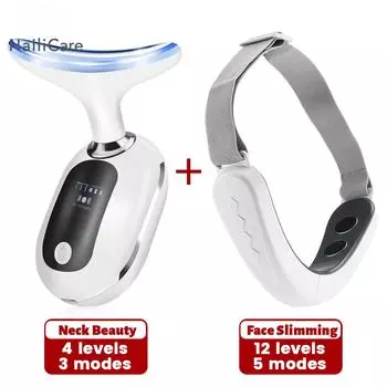 V Line Face Lift Massager Портативный Массажер для Лица Перезаряжаемый Светодиодный Дисплей Косметический Инструмент Для Лица 5 Режимов