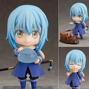 В тот раз я перевоплотился в слизи Rimuru Tempest Q.ver ПВХ фигурка игрушка 1067 # аниме фигурка Figuras модель игрушки подарок