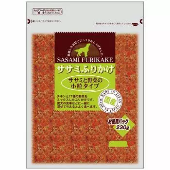 VA Furikake Dog Treats Small Chicken Fillet Type Vegetables 230g (x 1)