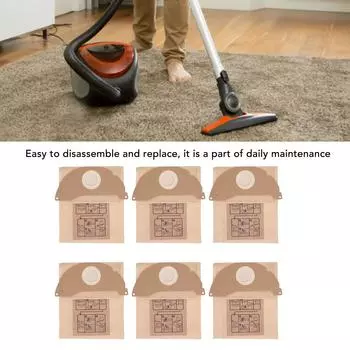Пылесос Бумажный мешок для мусора для пылесоса Karcher WD2250 A2004 A2054 MV2