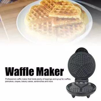 Вафельница многофункциональная пищевая безопасная предотвращает прилипание круглая вафельница с EU Plug