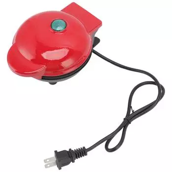 Вафельница Red Home Mini антипригарная вафельница портативная машина для приготовления завтраков L