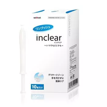 Вагинальный ирригатор inclear inclear 10 штук мокрый trust