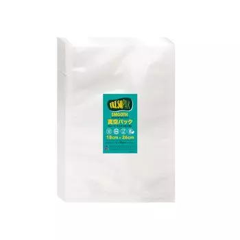 Вакуумный упаковочный пакет для вакуумной упаковочной машины FRESHPAK гладкий без тиснения 18x26 см 100 шт. вакуумный пакет высокой прочности 5-сторонний стандартный пакет нейлон