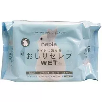 Value 10 Napia Oshiri Celebrity WET Refill без запаха 60 штук x 10 наборов [Value Sets]