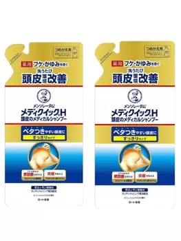 Value Medic Quick H Scalp Лечебный шампунь Сменная упаковка 280 мл x 2 Great 2-Pack