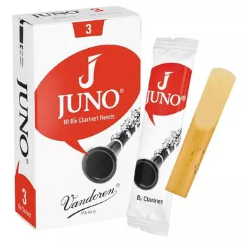 Vandoren Bb Clarinet Reed JUNO 10 pieces 3 [JCR013] Hardness белый