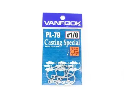 Vanfook PL-79 Casting Специальный одинарный крючок Размер 1/0 (4493)