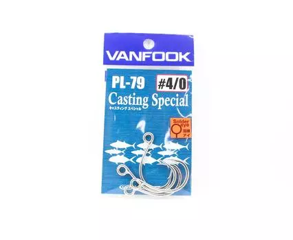 Vanfook PL-79 Casting Специальный одиночный крючок Размер 4/0 (4523)