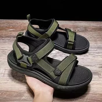 Vanmie Sandal Men Summer Sandals for Men Beach Sandals Men Summer Shoes Lightweight Outdoor Casual Shoes 40 синий