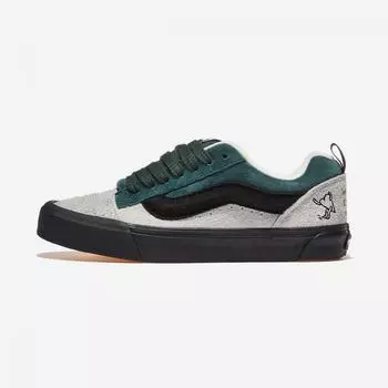 Vans [Коллекция художников Азии Vans X Bolin] Новая школа Зеленый Серый vn000cs0z0X Зеленый Серый 220