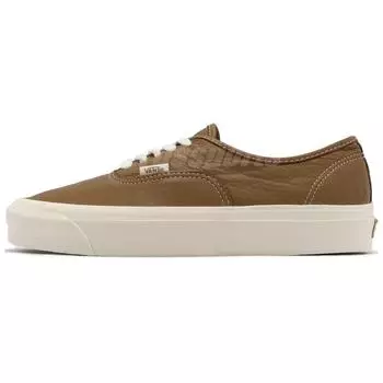 Vans Аутентичные 44 DX Eco Theory кожаные - коричневые мужские кроссовки белые VN0A54F2BRO 38
