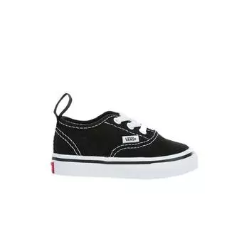 Vans Аутентичные эластичные кружевные черные детские кроссовки для малышей True-White VN0A34A1LXN