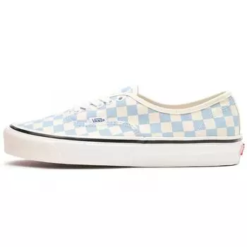Vans Authentic 44 DX Anaheim Factory — голубые кроссовки унисекс в клетку Og-Light-Blue True-White VN0A54F241J 37