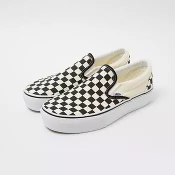 Vans Classic Slip On Platform Checkerboard Black White Vn00018ebww1 260