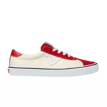 Красные кроссовки унисекс Vans Epoch Sport Racing Classic-White VN0A4BU6TYR