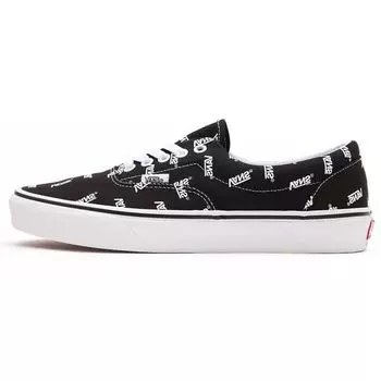 Vans Era Логотип по всей поверхности - Черно-белые кроссовки унисекс True-White VN0A54F1QW7 35