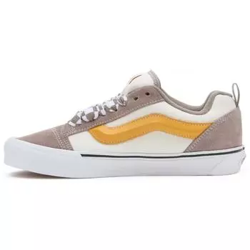 Vans Knu-Skool Mega Check - Серо-белые унисекс кроссовки VN0009QC0BP 35