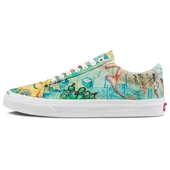 Vans MOCA x Old Skool Джуди Бака: Кроссовки Hitting the Wall унисекс, разноцветные VN0A5KRFYQ8 37