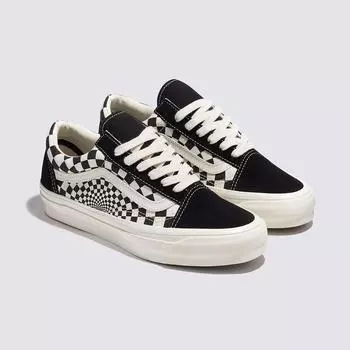 Vans Mte Old School 36 Checkerboard Black Vn000cy2t5o1 220