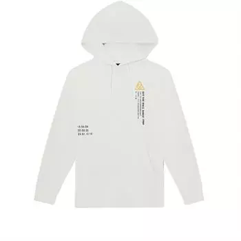 Vans Off The Wall Удобная Приятная к коже Мягкая Универсальная Толстовка Унисекс худи Белая VN0A4UQZFS8 S