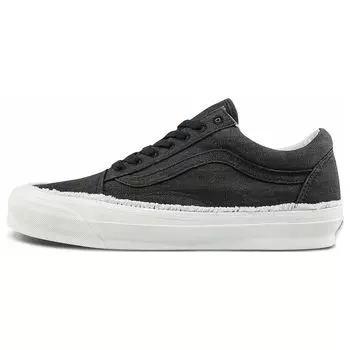 Vans OG Old Skool LX Raw Edge — черные кроссовки унисекс True-White VN0A5FBEBLK 38