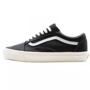 Vans Old Skool 36 DX Anaheim Factory — черные кожаные кроссовки унисекс VN0A54F3103