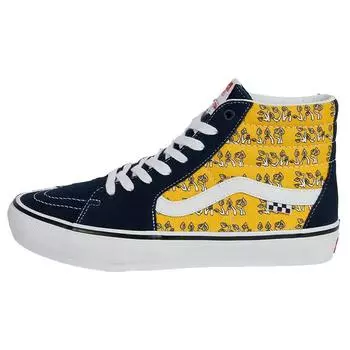 Vans Palace x Skate Sk8-Hi Shroom Pack - желтые кроссовки унисекс VN0A4BWBA8L 44