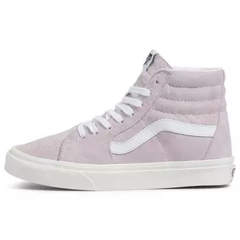Vans Sk8-Hi Pig Suede - Orchid Ice мужские кроссовки розовые белоснежные VN0A32QG9G4 34.5