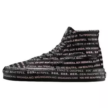 Vans Sk8-Hi Tapered We Are Beautiful — черные женские кроссовки VN0A4U162OD 36